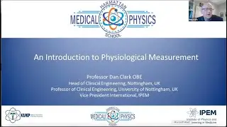 An Introduction to Physiological Measurement - Prof Dan Clark