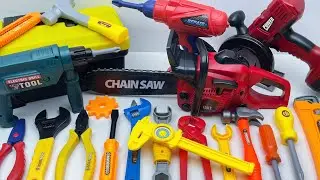 12-Minute Unboxing: A collection of professional power tools, from drills to chainsaws | toy review