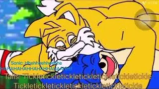 Tails Tickles Sonic!