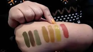 Black Moon Cosmetics Autumn Trio VS Jeffree Star Liquid Lipstick Swatches