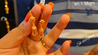 #Video Latest Trending 22ct Gold Earrings Jhumka | BIS | Hallmark | New Designs #viral #youtube