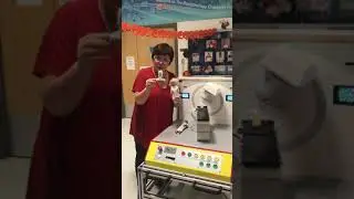 scale model LINAC for patient education in Leeds UK
