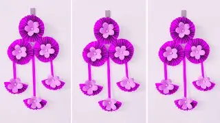 Paper craft for home decoration || unique wall hanging craft ideas || wall decor || Besty Crafts 