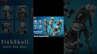 Skull Squad Pack - FishSkull ☠️ #fortnite#fishskull#skullsquadpack