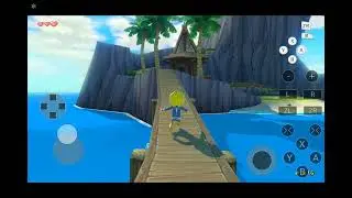 The Legend of Zelda: The Wind Waker HD on Cemu Android on Xiaomi Pad 7 and MY setup.