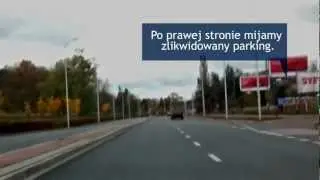 PARKING LOTNISKO Wrocław, ul.Graniczna 189 - dojazd z Autostradowej Obwodnicy Wrocławia.mp4