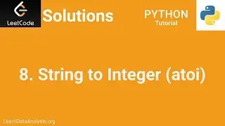 LeetCode Solutions (Python) | #8 String to Integer (atoi)