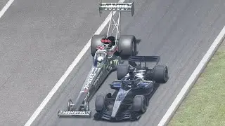 Cadillac-Ferrari F1 2026 vs NHRA Top Fuel Dragster at Monza