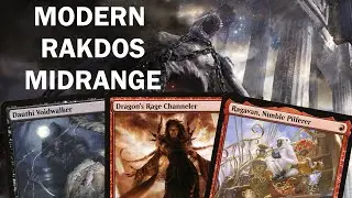 RED AND BLACK ATTACK! Modern Rakdos Midrange. Aspiringspike's Kroxa and Ragavan value brew MTG MH2