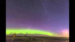 Timelapse: Aurora 8AUG2015 AM