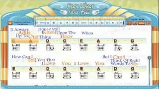 How Can I Tell You - Cat Stevens - Guitaraoke, Chords & Lyrics, Guitar Lesson - playwhatyoufeel.com