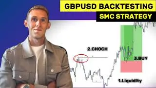 Тестирование GBPUSD вместе со мной | Торговая стратегия SMC (высокий процент выигрышей)