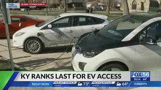 Study: Kentucky is the toughest state to own an EV in