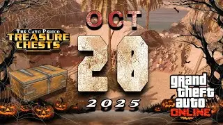 Cayo Treasure Chest Locations [October 20th] GTA Online 2025!!!