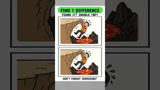 Can You Spot the Difference in This Lava Cliffhanger?