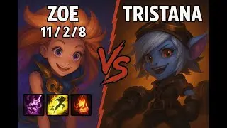 Zoe vs Tristana - Midlane - VN Challenger Patch 25.09 Replay