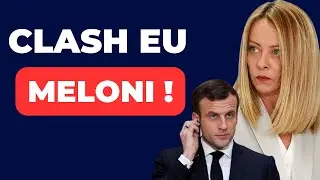 Meloni critique l'UE – Macron réagit et se fait HUMILIER !