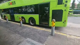 [SMRT Buses] ADL Enviro500MMC 3D2S [SG6340S] ok Svc 190 Departing Pheonix Stn