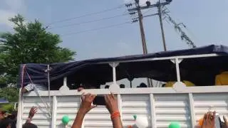 World's longest tricolor flag...world record