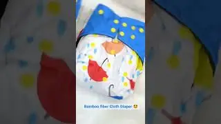Choose Bamboo Charcoal Reusable Cloth Diaper For Your Baby