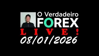 08/01/2026 - Scalp & Day Trade ao Vivo - O Verdadeiro Forex Live!