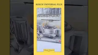 Bosch Universal Plus Mixer #culinarysolutions #bosch #homeappliance #mixer #kitchen