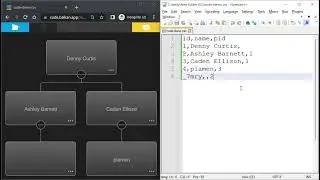Read and Write local CSV file using File API and Org Chart JS - Code of The Week