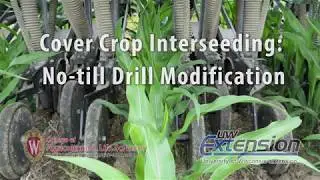 Cover Crop Interseeding:  No-till Drill Modification