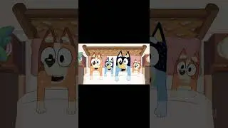 Bluey, Four in the BED #bluey #shorts