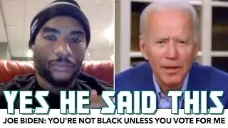 Joe Biden: You Ain't Black Unless You Vote For Me