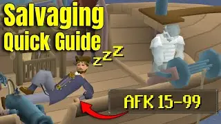 Shipwreck Salvaging Quick Guide OSRS (AFK 15-99)