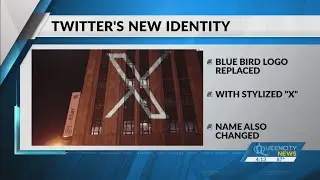 Elon Musk reveals new 'X' logo to replace Twitter's blue bird