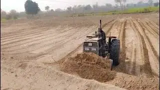 Tractor front blade power
