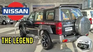 نيسان سوبر سفاري الاسطوره 2024 مقاعد جلد تان