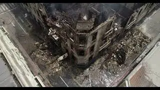 Historic Building Burns Down During Anti-Government Protests in Lima