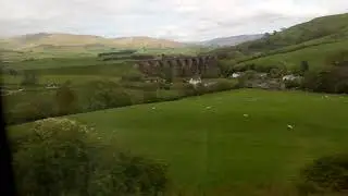 Lowgill railway viaduct, Lune Gorge, West Coast Mainline 15 May 2018