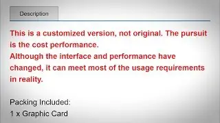 eBay Graphics Card Scams 101