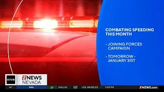 Sparks Police partnering with other local law enforcement for Joining Forces anti-speeding campaign