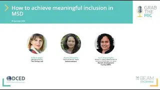 How to achieve meaningful inclusion in MSD
