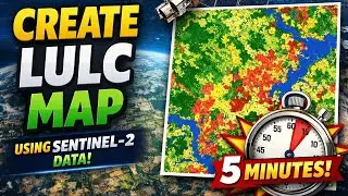 How to make LULC map using Sentinel 2 in ArcGIS | Area Calculation | GIS | Tirtha