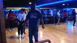 Thursday night hustle class. At the Blue's Cafe from 6pm-9pm. With Sam Smooth as Chocolate.