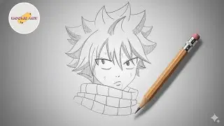 How to Draw Natsu fromFairy Tail || Easy Anime Drawing step by step