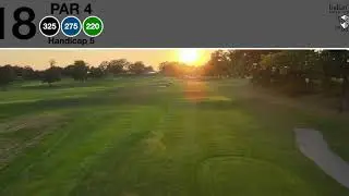 Hole 18 Flyover - Indian Trails Golf Course