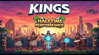 Kings Halftime performance: Wilma Cavit JHS Band/Manuia Polynesian Dance