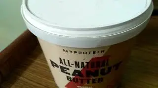 My protein All natural PEANUT BUTTER review