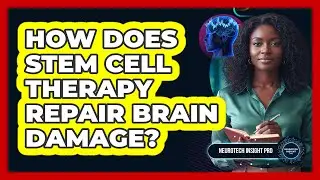 How Does Stem Cell Therapy Repair Brain Damage? - Neurotech Insight Pro