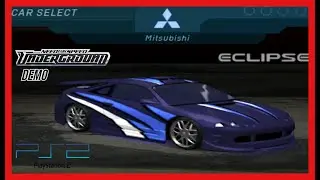 Need For Speed Underground DEMO PS2 | 2023