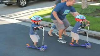 Micro Mini Kick Scooter Aqua