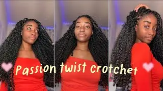 HOW TO CROTCHET PASSION TWIST! Hairstyle Vlog ✨