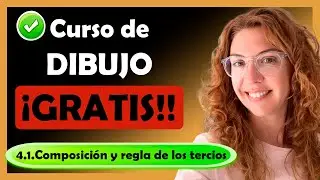 Curso de Dibujo GRATIS, 4.1 composici&oacute;n, tercios y ritmo